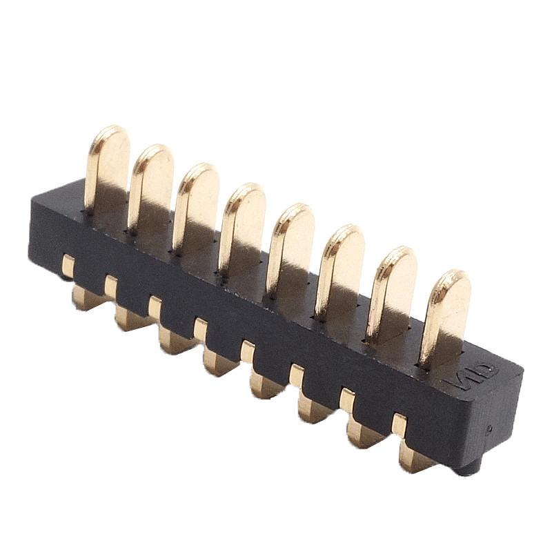 SYCDM30P8R1C7 3.0间距8P锂电池连接器公座（15A单PIN/大电流主供电+CAN总线+LED指示+KEY激活/AGV机器人与共享出行BMS端子/支持3D模型/免费打样）