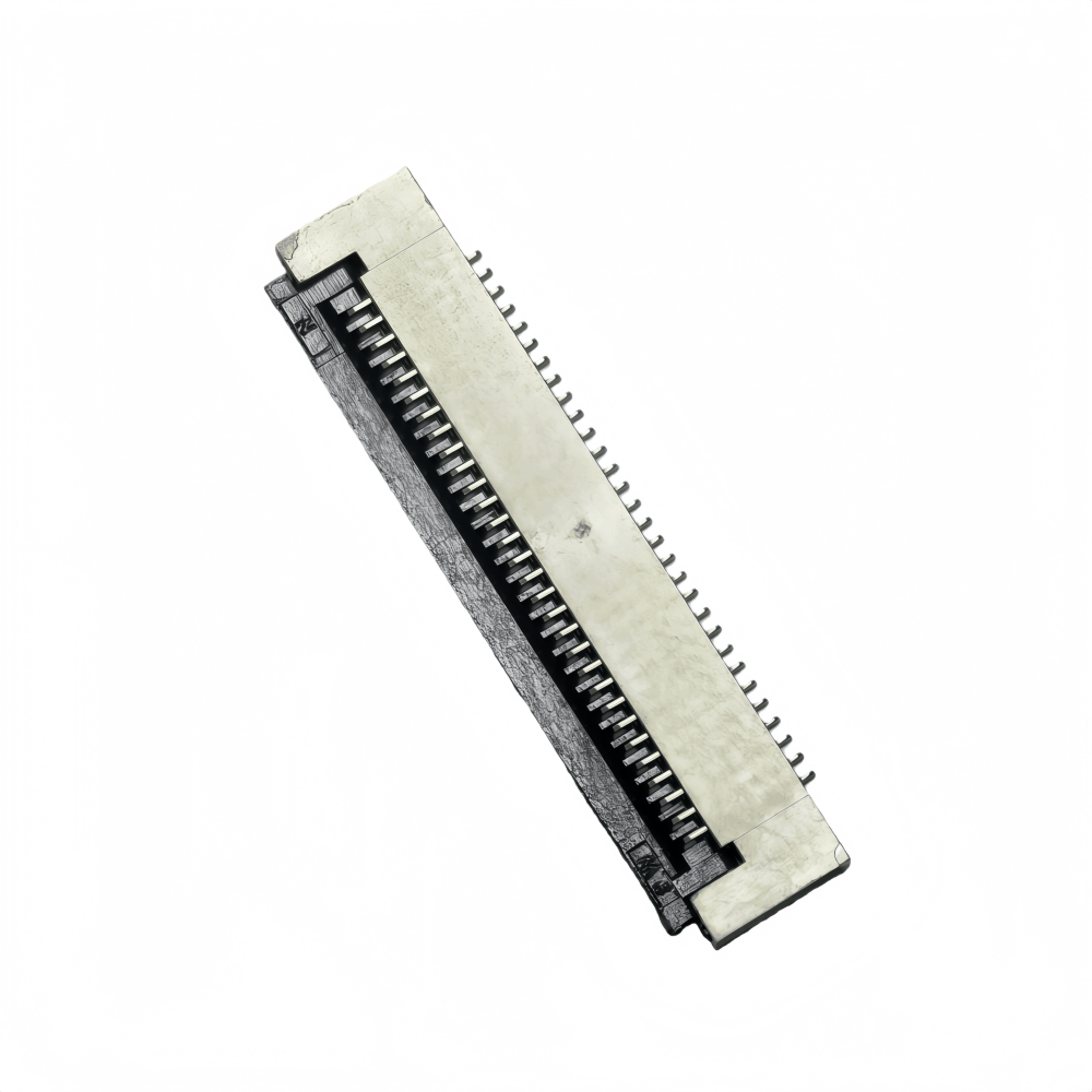 FPC连接器 0.5mm间距 H1.5 前翻盖 卧式贴片