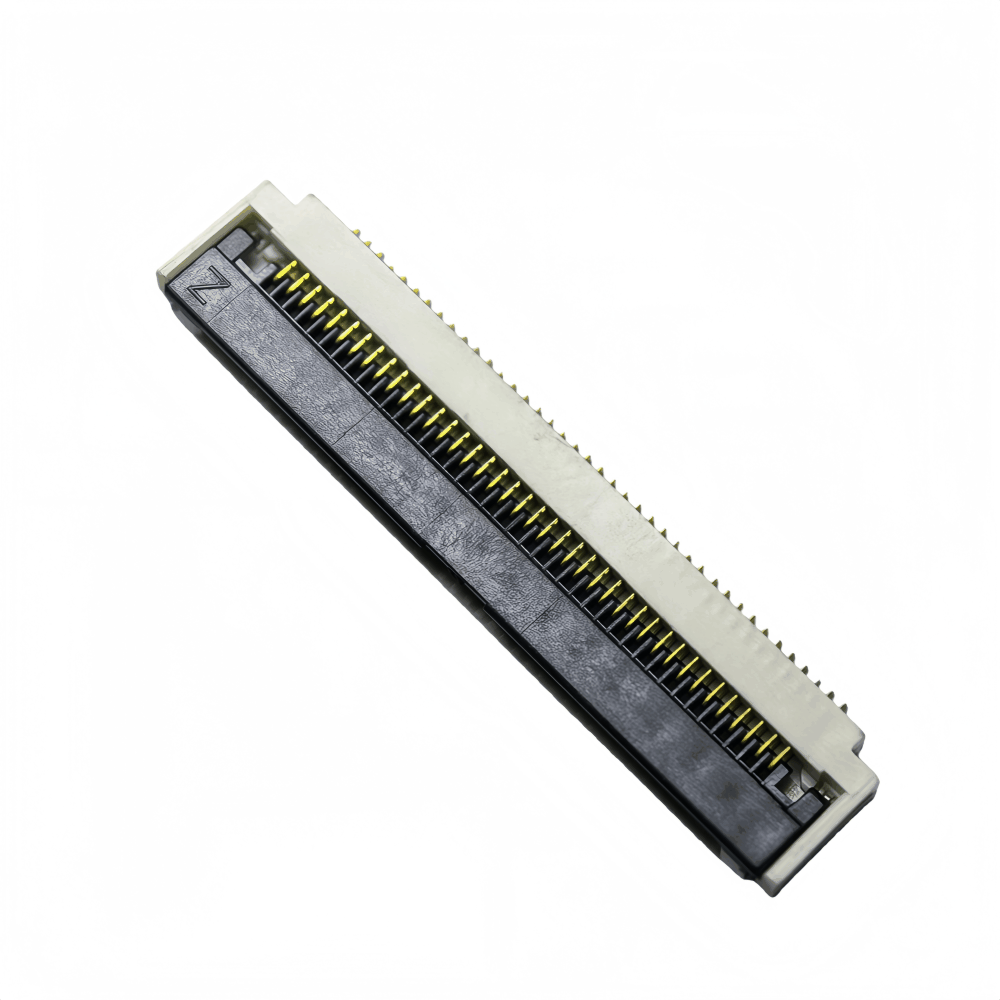 0.5mm间距 1.8mm前翻盖卧式贴片FPC/FFC连接器