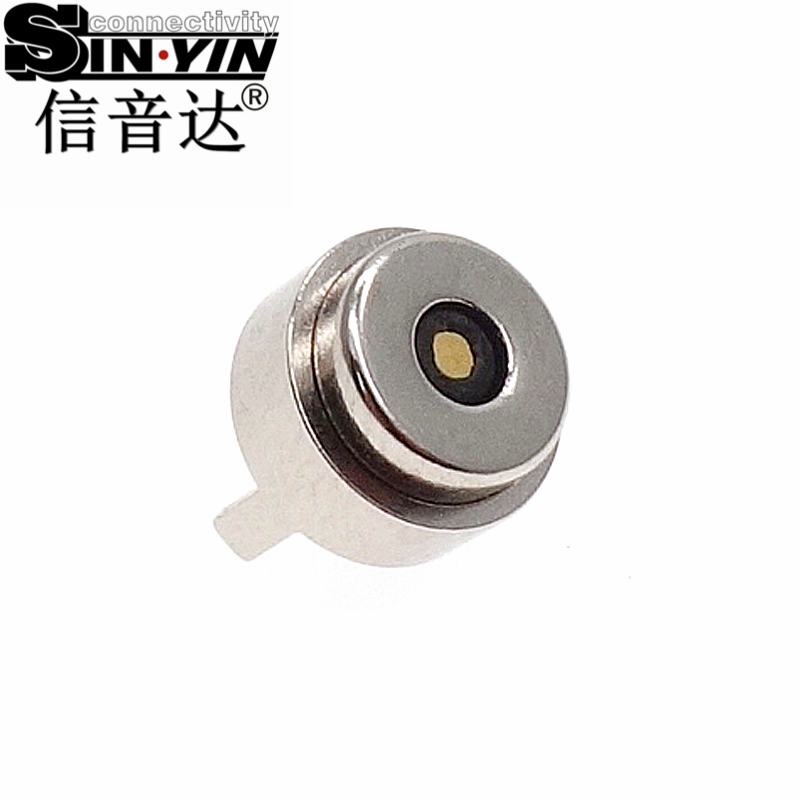 信音达磁吸系列 6×5mm椭圆磁吸连接器｜微型Pogo Pin公母座 天然防呆+极致空间利用方案-4