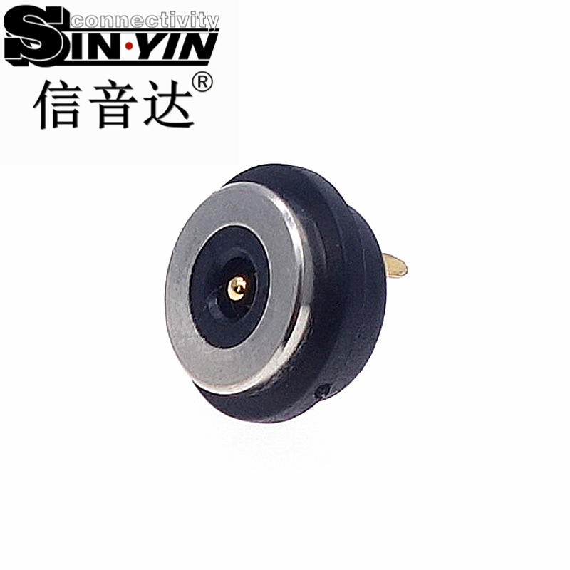 信音达磁吸系列 8.5×10.5mm 2A磁吸连接器｜椭圆Pogo Pin公母座 防呆快充与ID美学兼顾方案-4