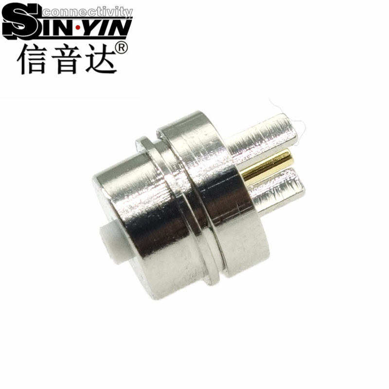 信音达磁吸系列 6×6mm防错位2A磁吸连接器｜微型Pogo Pin公母座 小体积大电流精准互连方案-2