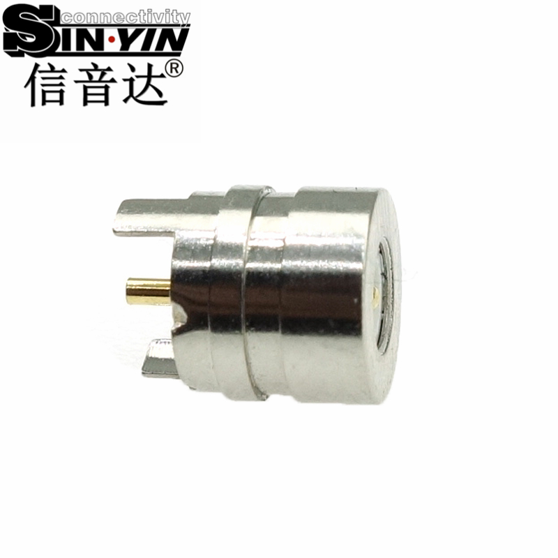 信音达磁吸系列 6×6mm防错位2A磁吸连接器｜微型Pogo Pin公母座 小体积大电流精准互连方案-3