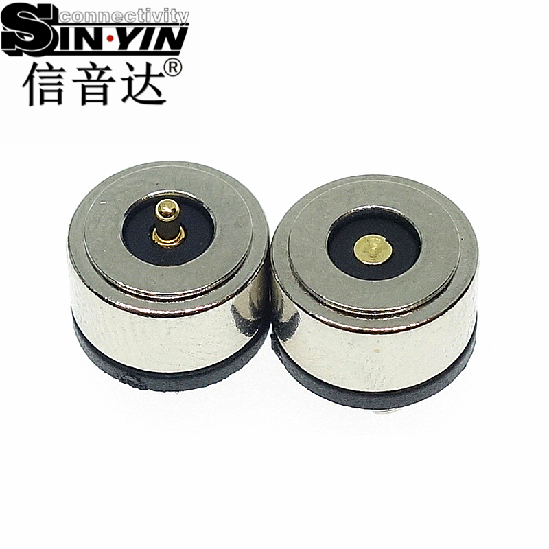 信音达SYC系列 8×8mm 2A磁吸连接器｜微型Pogo Pin公母座 快充与空间平衡的高性价比方案-3