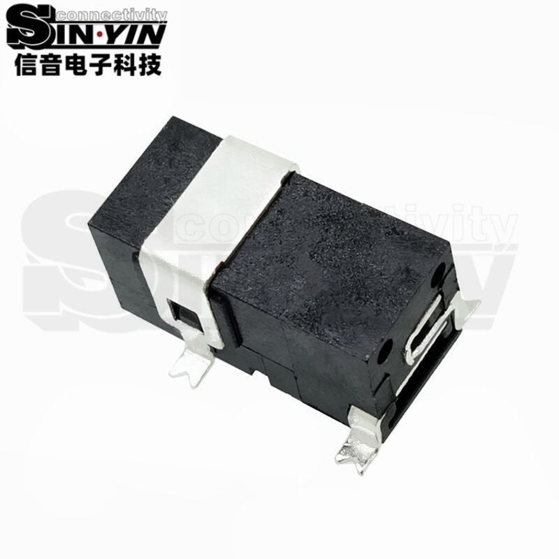 DC-098 DC电源插座 贴片安装｜紧凑设备电源输入接口-4