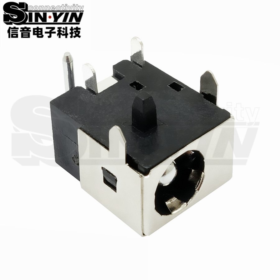 DC-044K DC电源插座 卧式PCB安装｜PCB板载电源输入接口-4