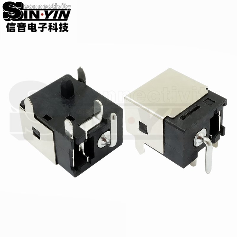 DC-044K DC电源插座 卧式PCB安装｜PCB板载电源输入接口-9