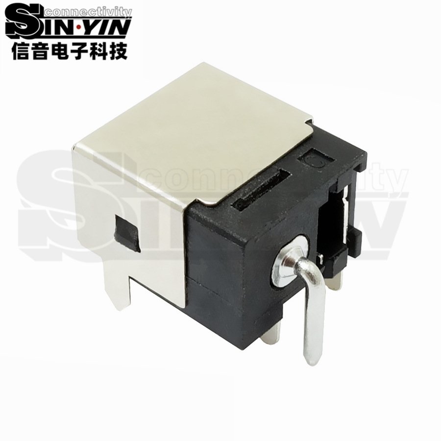 DC-044K DC电源插座 卧式PCB安装｜PCB板载电源输入接口-5