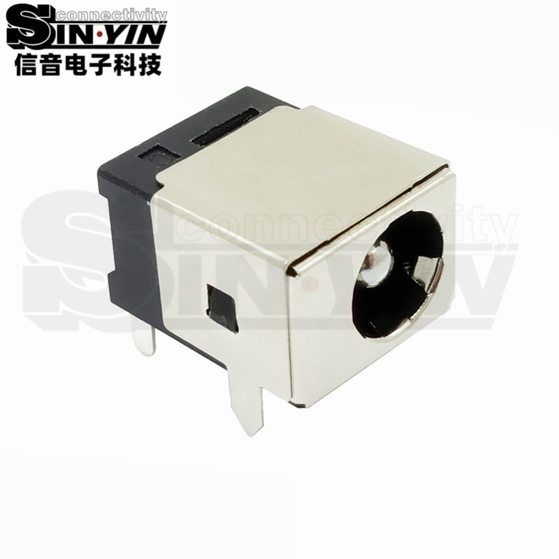 DC-044K DC电源插座 卧式PCB安装｜PCB板载电源输入接口-3
