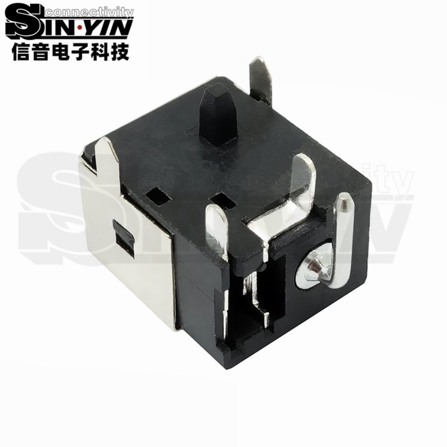 DC-044K DC电源插座 卧式PCB安装｜PCB板载电源输入接口-2