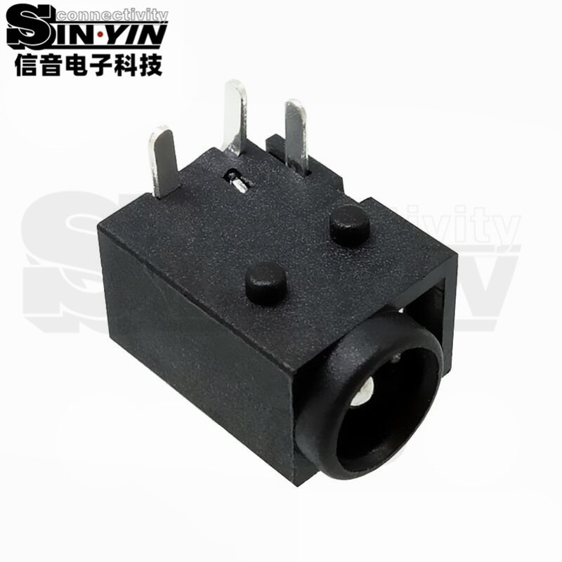 DC-043小型卧式DC插座｜8mm宽、10mm主体布局-4