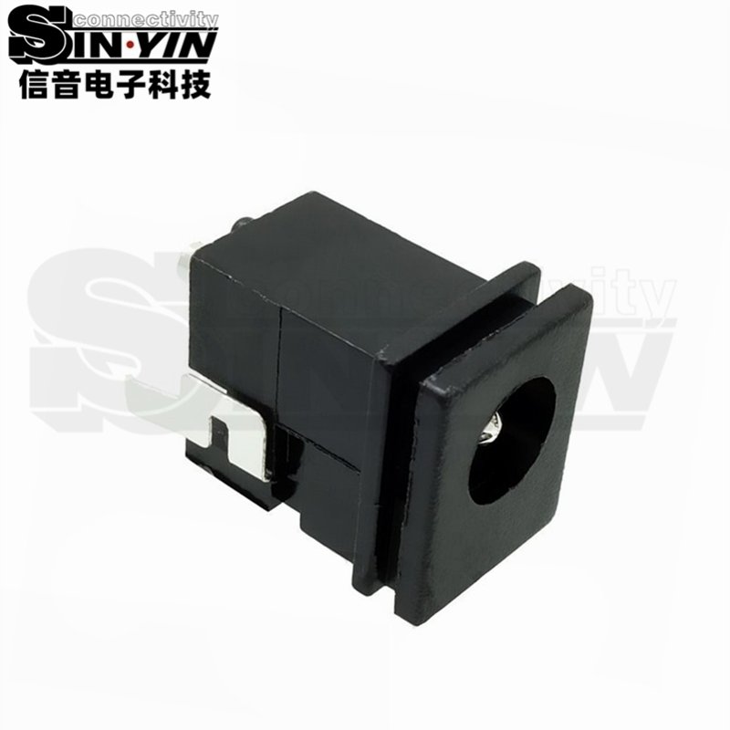 DC-039A电源插座｜侧端子避让与φ1.65mm中心针-2