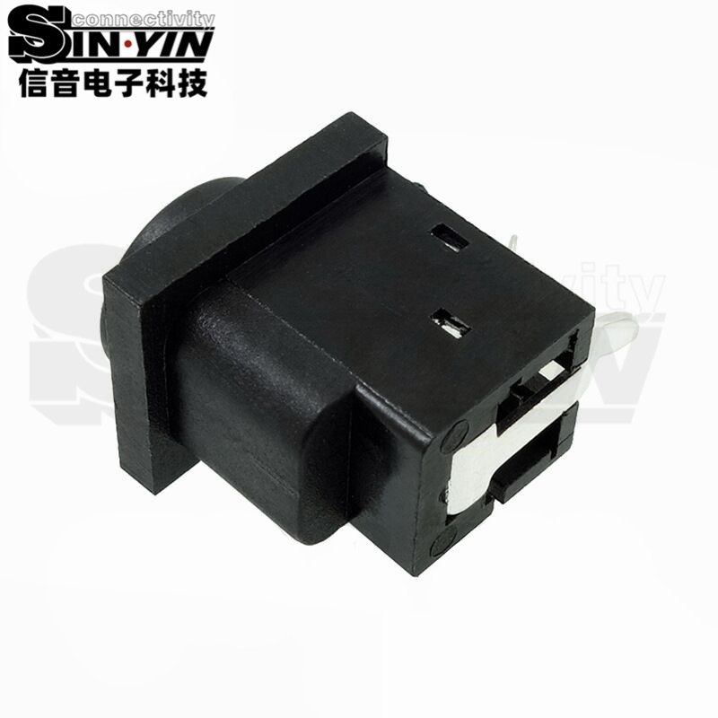 DC-038插件DC插座｜φ1.45mm中心针、PCB端子布局-12