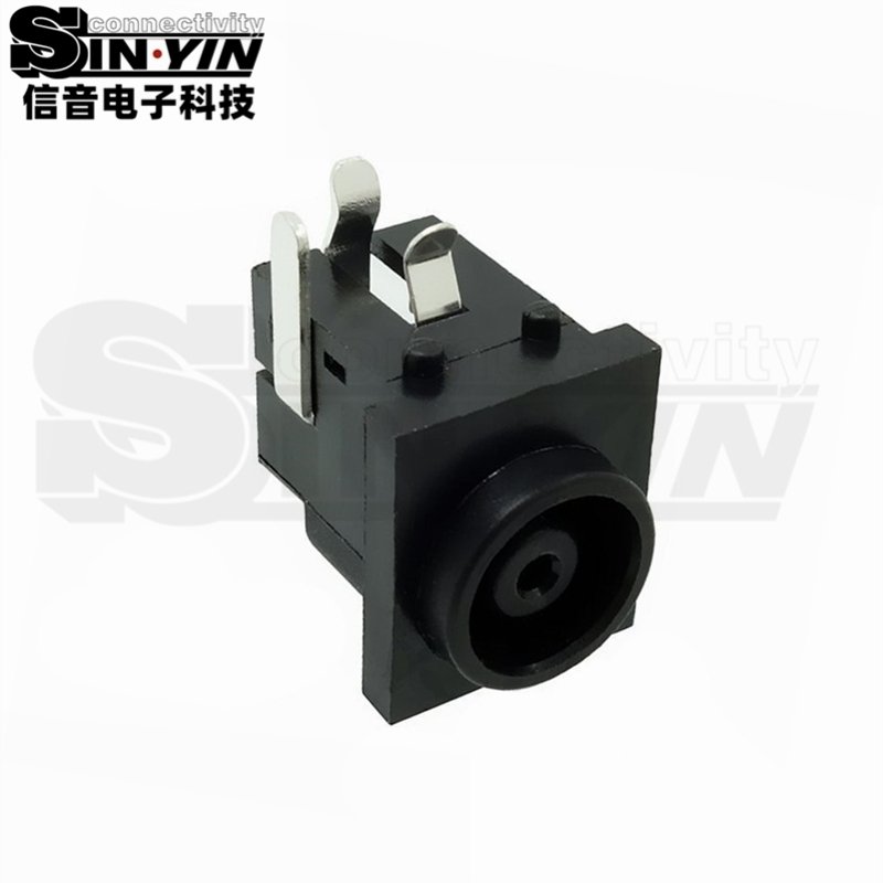 DC-038插件DC插座｜φ1.45mm中心针、PCB端子布局-6