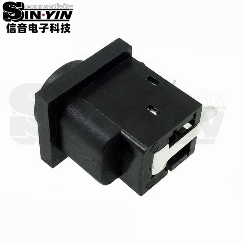 DC-038插件DC插座｜φ1.45mm中心针、PCB端子布局-3