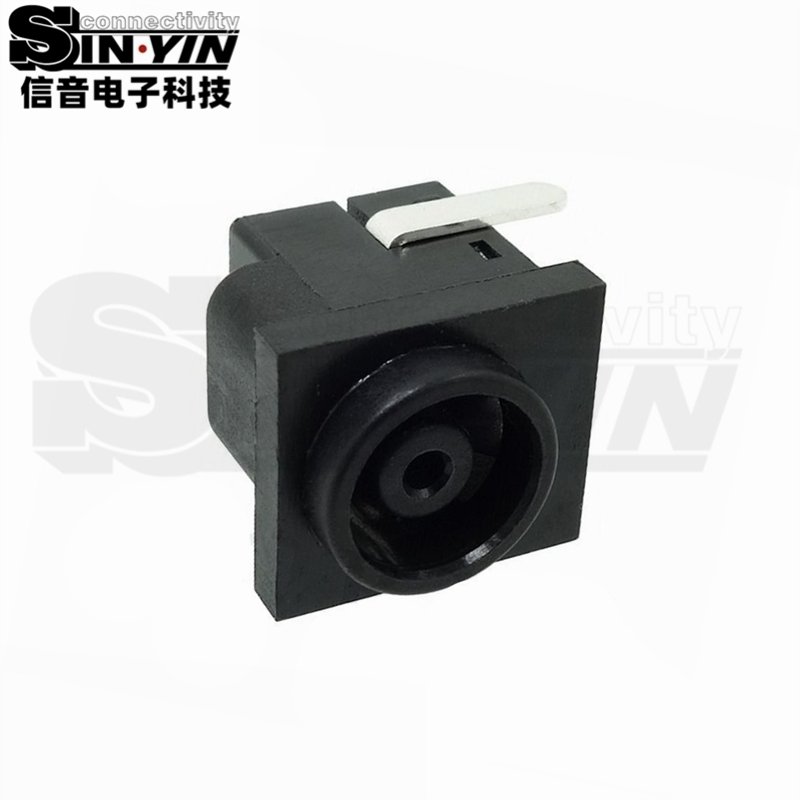 DC-038插件DC插座｜φ1.45mm中心针、PCB端子布局-8