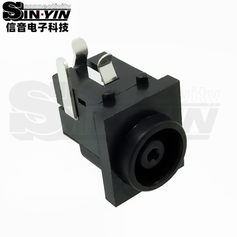 DC-038插件DC插座｜φ1.45mm中心针、PCB端子布局-10