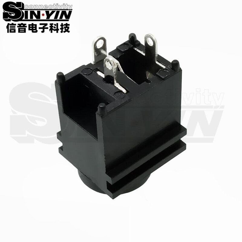 DC-037凸口式DC电源插座｜φ1.4mm中心针与装配轮廓-11