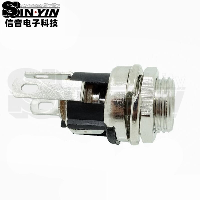 DC-025M DC电源插座 面板安装｜设备面板电源输入接口-8