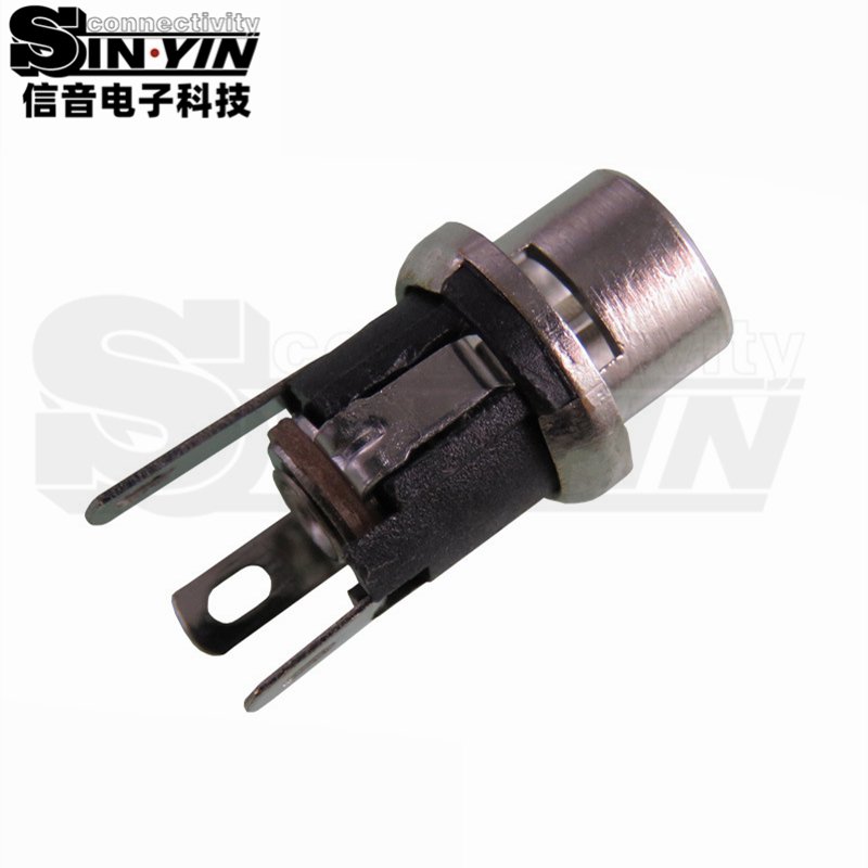 DC-025 DC电源插座 面板安装｜设备面板电源输入接口