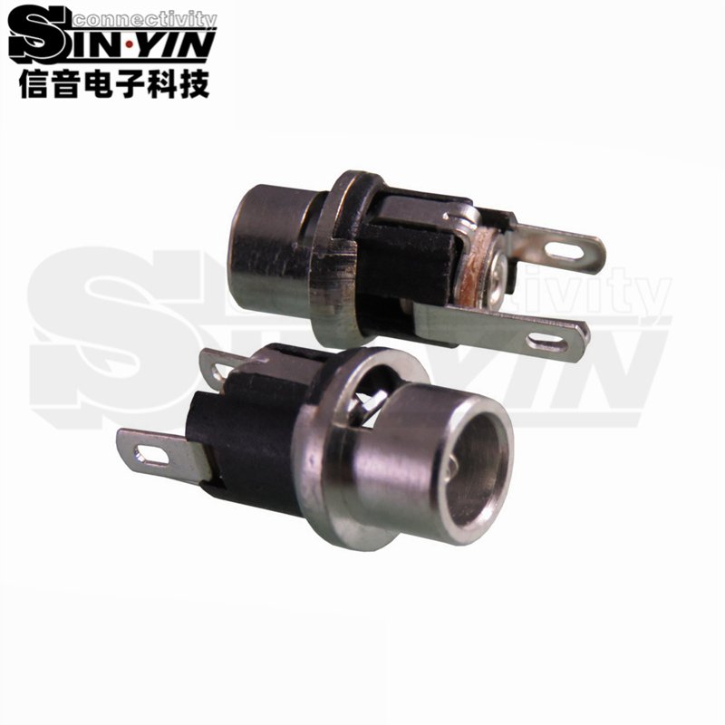 DC-025 DC电源插座 面板安装｜设备面板电源输入接口-4