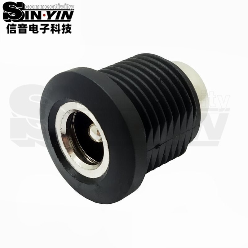 DC-022C螺纹面板DC插座｜M12×1.0固定、30V 3A-3