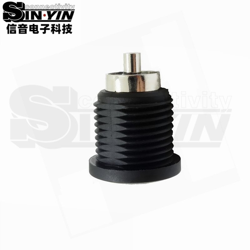 DC-022C螺纹面板DC插座｜M12×1.0固定、30V 3A