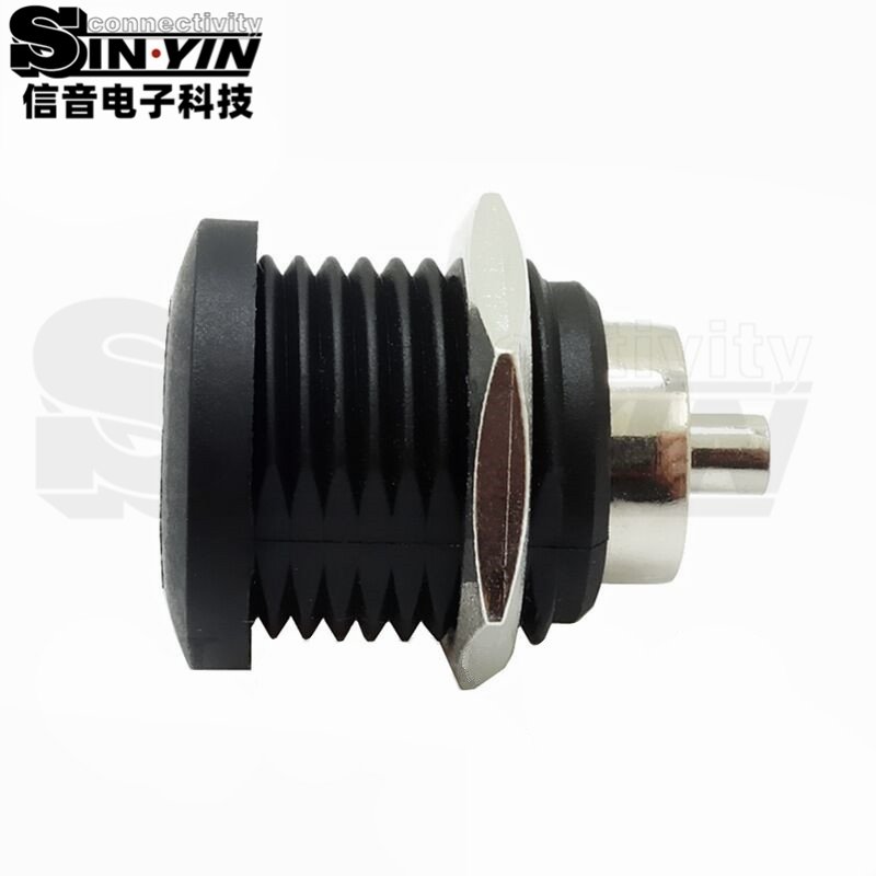 DC-022C螺纹面板DC插座｜M12×1.0固定、30V 3A-4