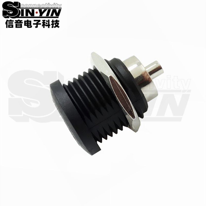 DC-022C螺纹面板DC插座｜M12×1.0固定、30V 3A-6