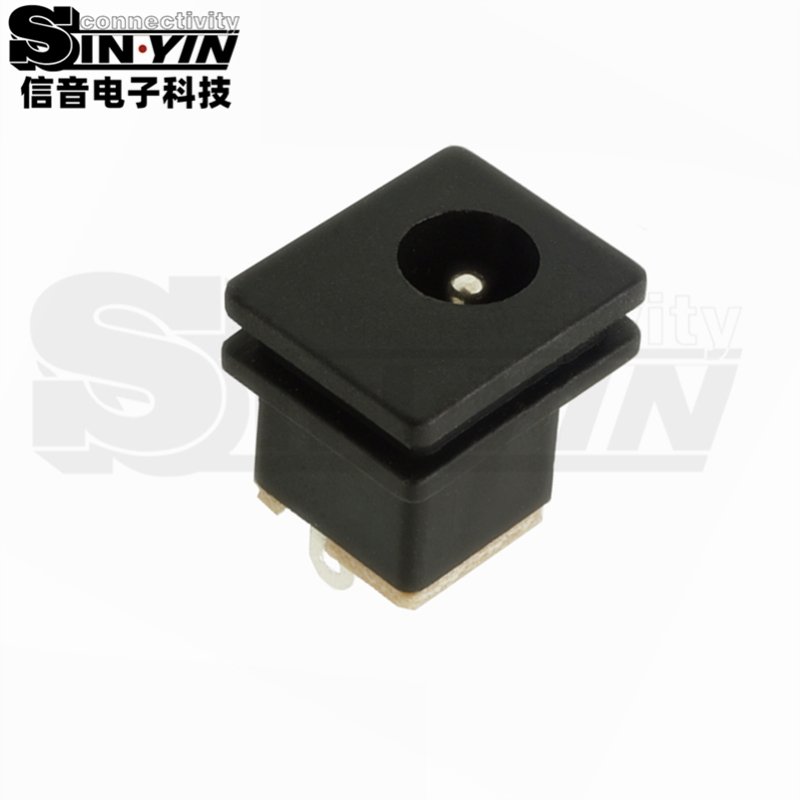 DC-015面板式DC电源插座｜13×15.5mm凸缘、后出端子-12