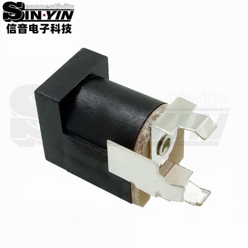 DC-013 DC电源插座 直插PCB安装设备电源输入 DC电源插座｜直流电源输入连接器-3