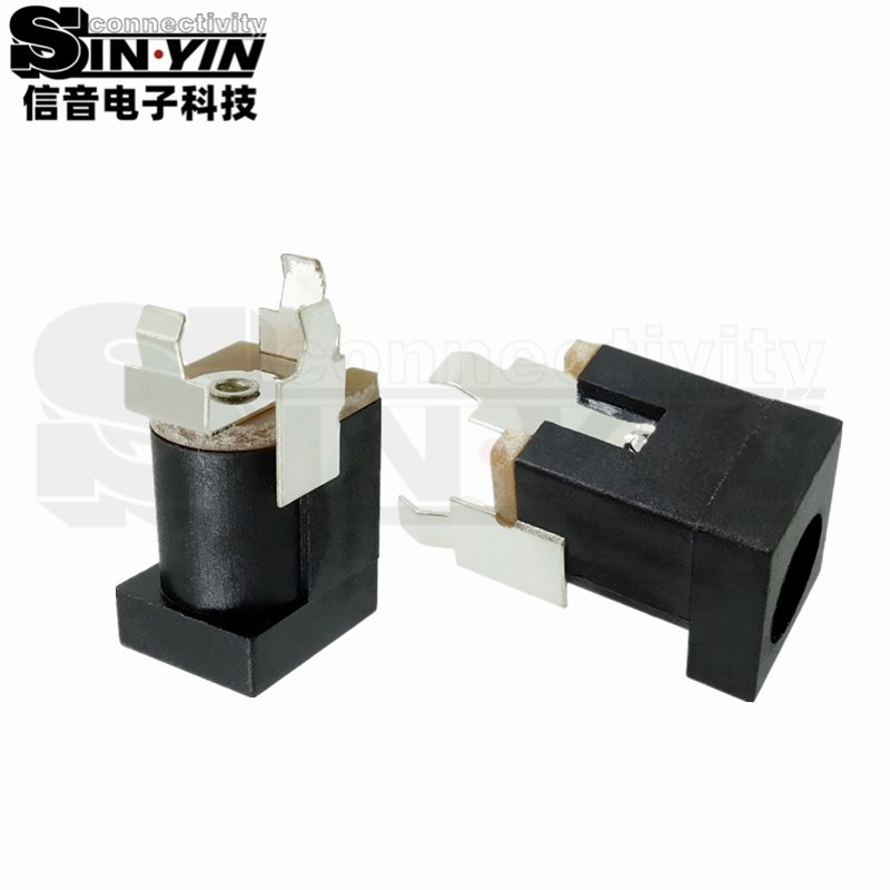 DC-013 DC电源插座 直插PCB安装设备电源输入 DC电源插座｜直流电源输入连接器-8