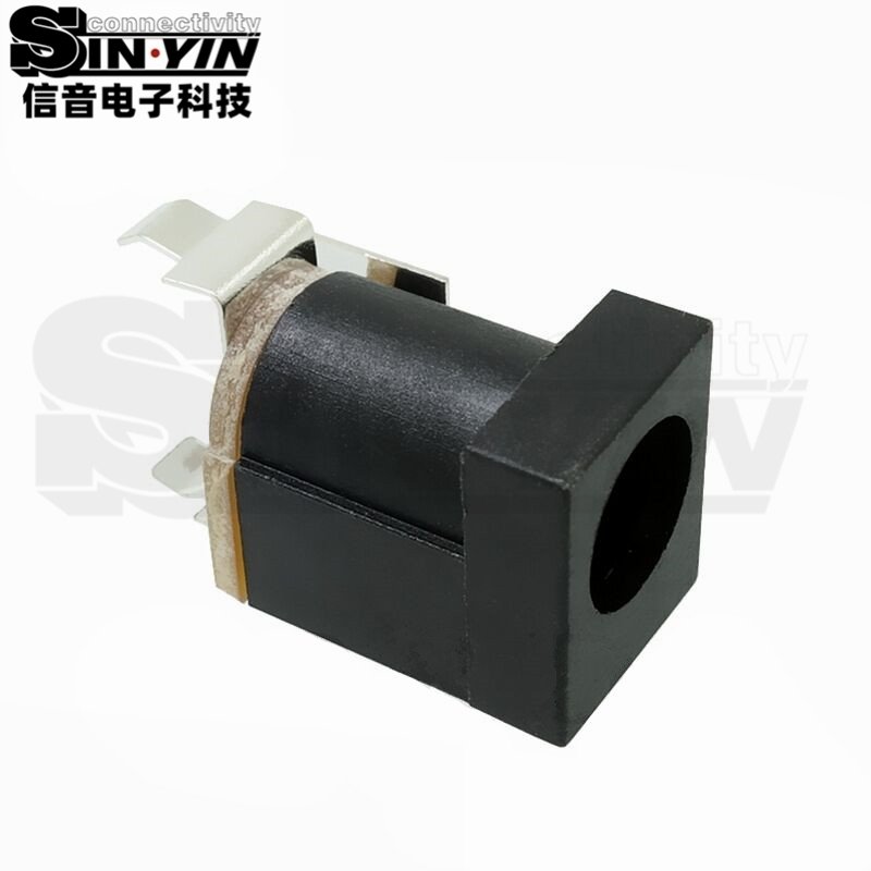 DC-013 DC电源插座 直插PCB安装设备电源输入 DC电源插座｜直流电源输入连接器-2