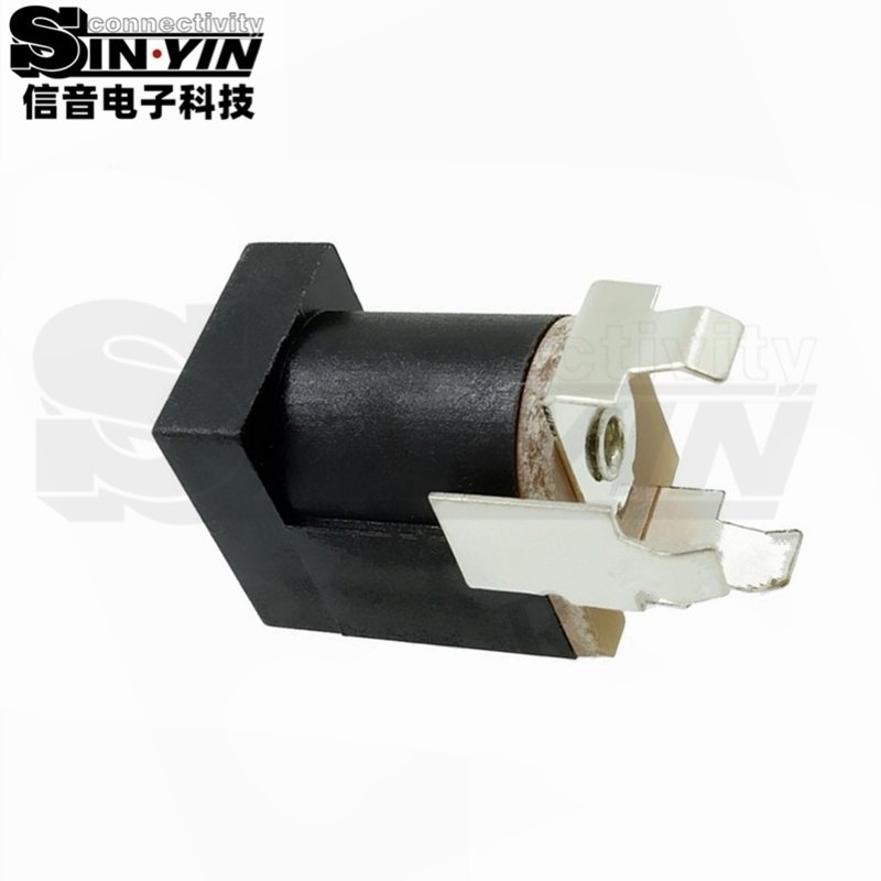 DC-013 DC电源插座 直插PCB安装设备电源输入 DC电源插座｜直流电源输入连接器-5