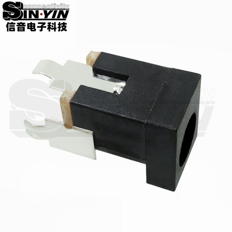 DC-013 DC电源插座 直插PCB安装设备电源输入 DC电源插座｜直流电源输入连接器-4
