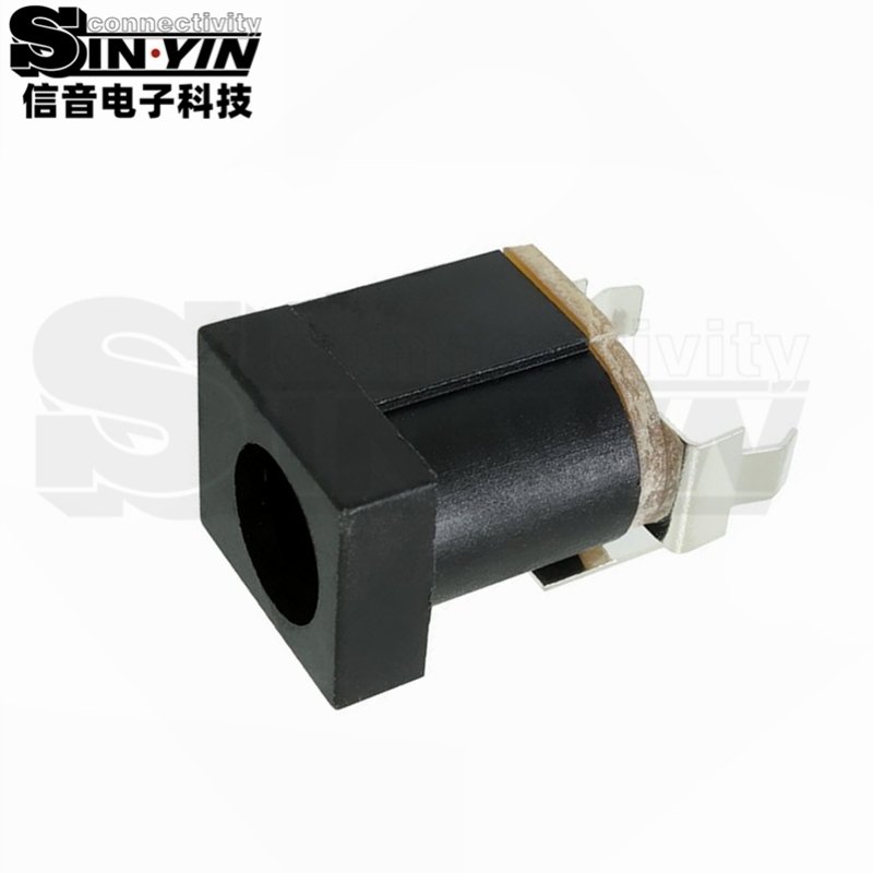 DC-013 DC电源插座 直插PCB安装设备电源输入 DC电源插座｜直流电源输入连接器