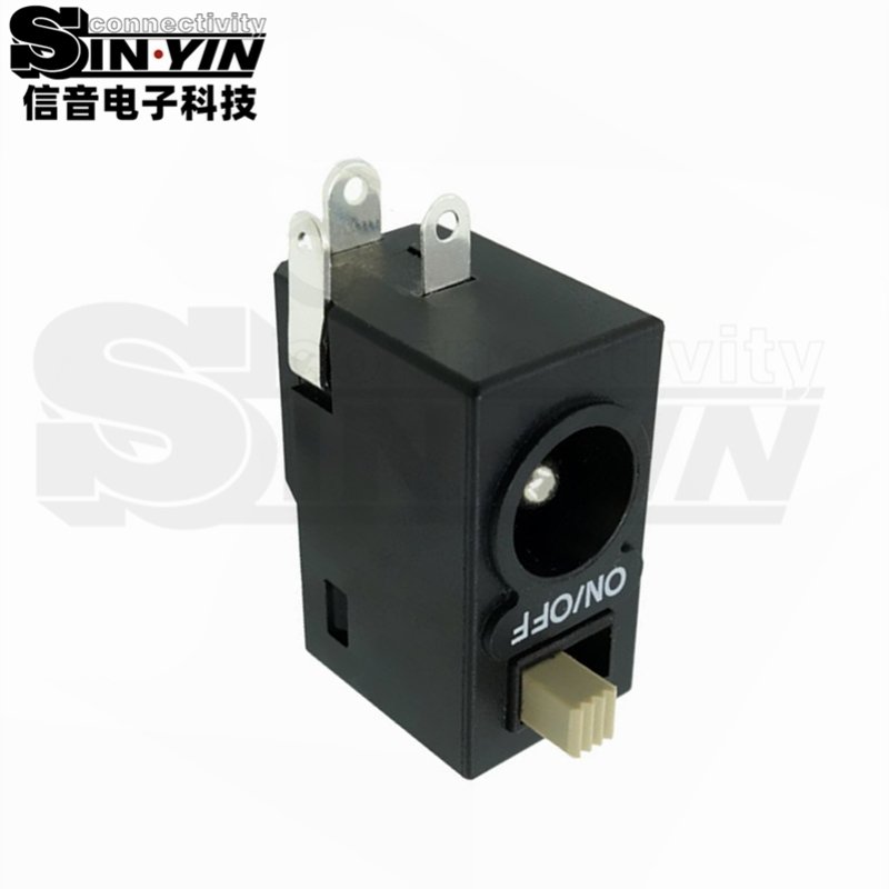 DC-005M DC电源插座设备电源输入 DC电源插座｜直流电源输入连接器-5