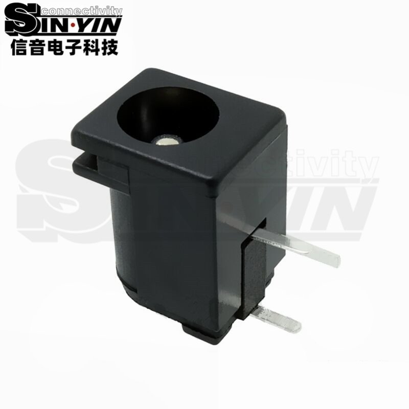 DC-005H DC电源插座 卧式PCB安装卧式PCB安装 DC电源插座｜直流电源输入连接器