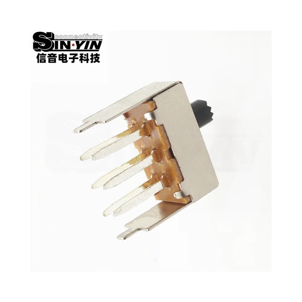 SS-22F17 直柄拨动开关 2P2T 直插安装｜PCB板载控制与档位选择-6