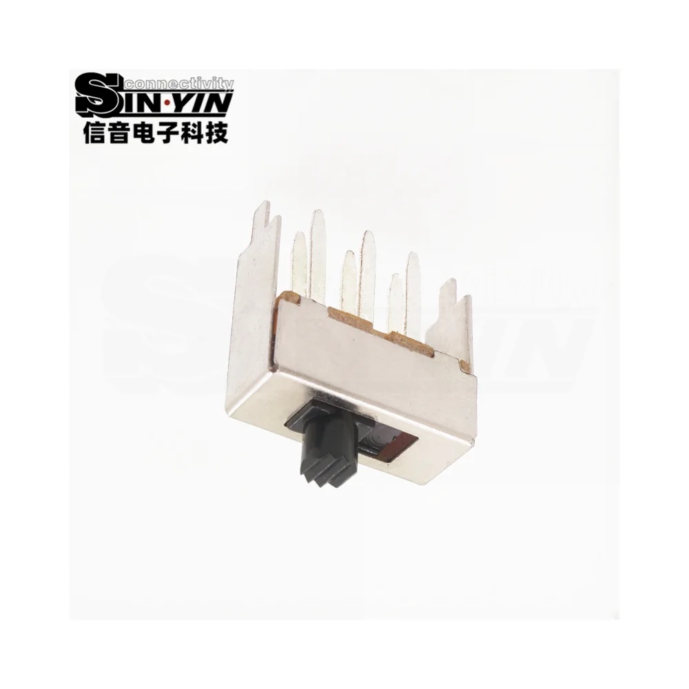 SS-22F17 直柄拨动开关 2P2T 直插安装｜PCB板载控制与档位选择-3
