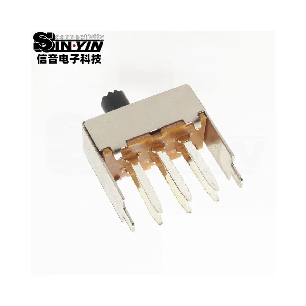 SS-22F17 直柄拨动开关 2P2T 直插安装｜PCB板载控制与档位选择-4