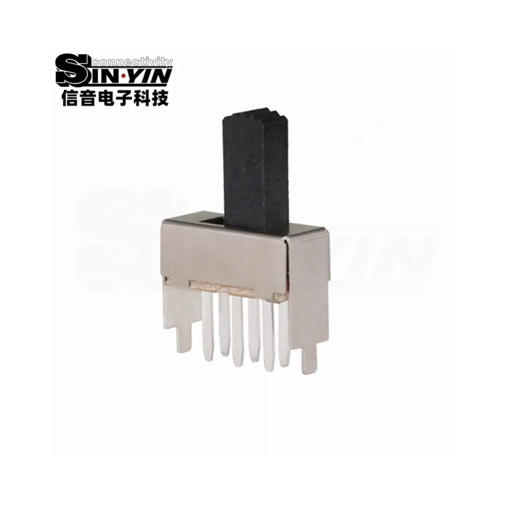 SS-22F48 直柄拨动开关 直插安装｜PCB板载控制与档位选择-5