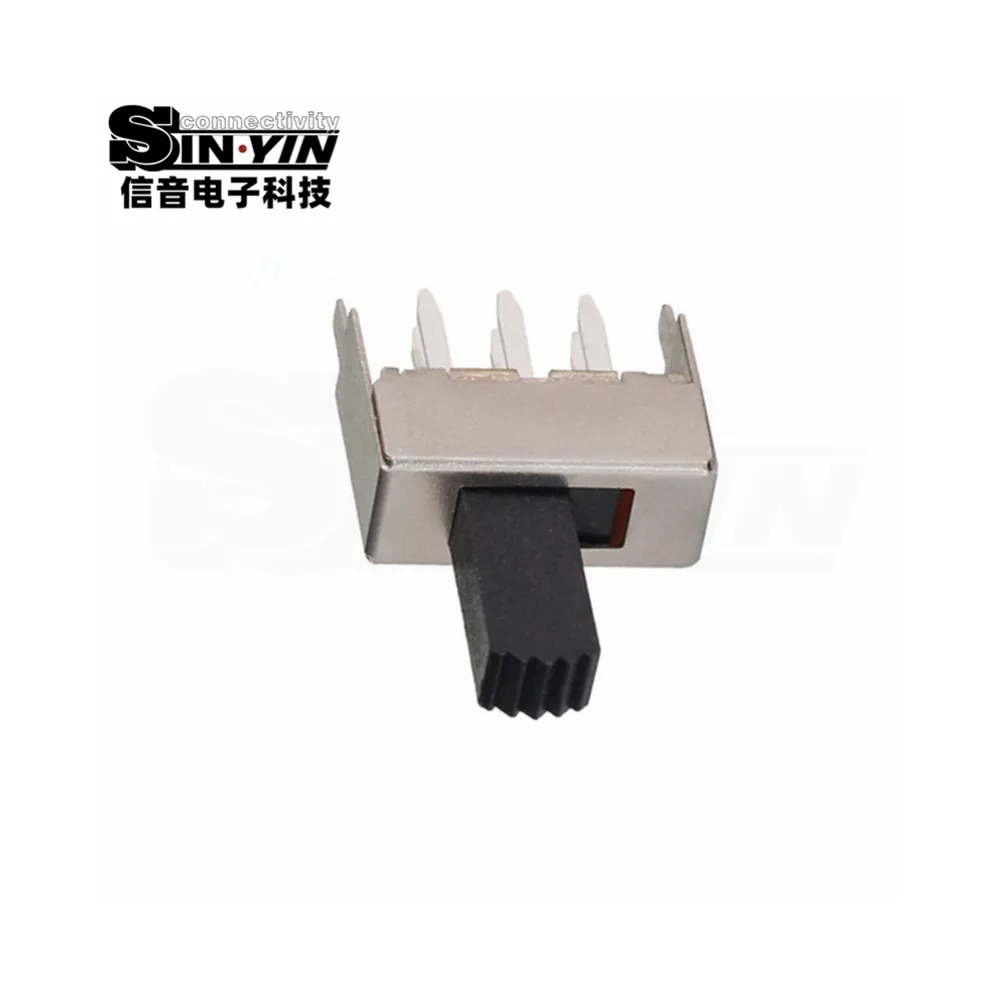 SS-22F48 直柄拨动开关 直插安装｜PCB板载控制与档位选择-2