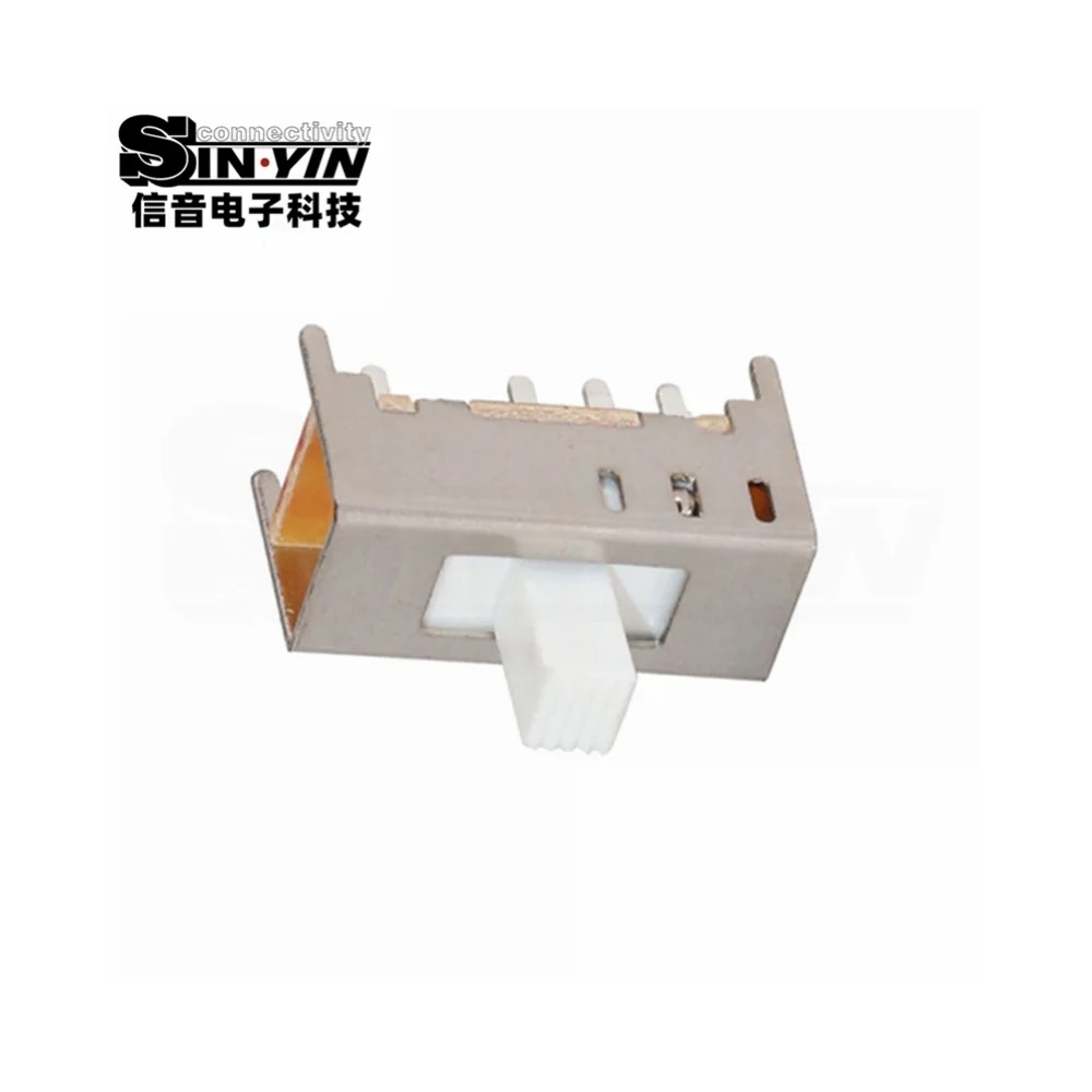 SS-23F10 直柄拨动开关 2P3T 直插安装｜PCB板载控制与档位选择-6