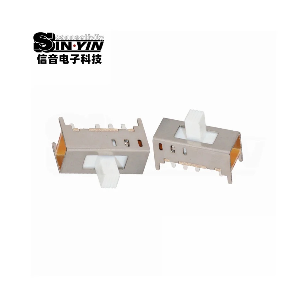 SS-23F10 直柄拨动开关 2P3T 直插安装｜PCB板载控制与档位选择-2