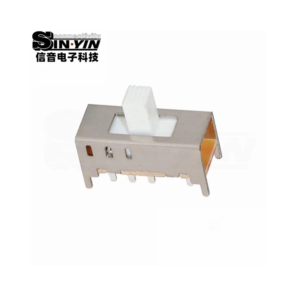 SS-23F10 直柄拨动开关 2P3T 直插安装｜PCB板载控制与档位选择-7