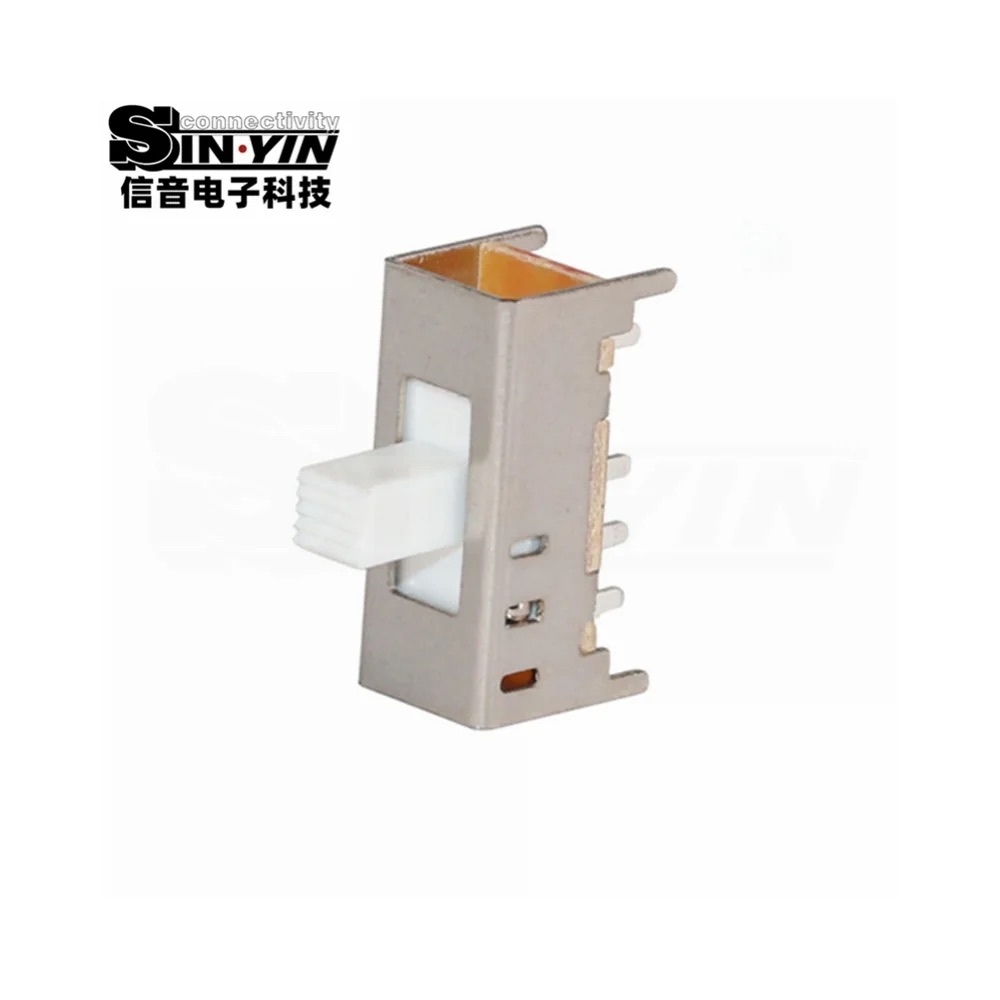 SS-23F10 直柄拨动开关 2P3T 直插安装｜PCB板载控制与档位选择-5