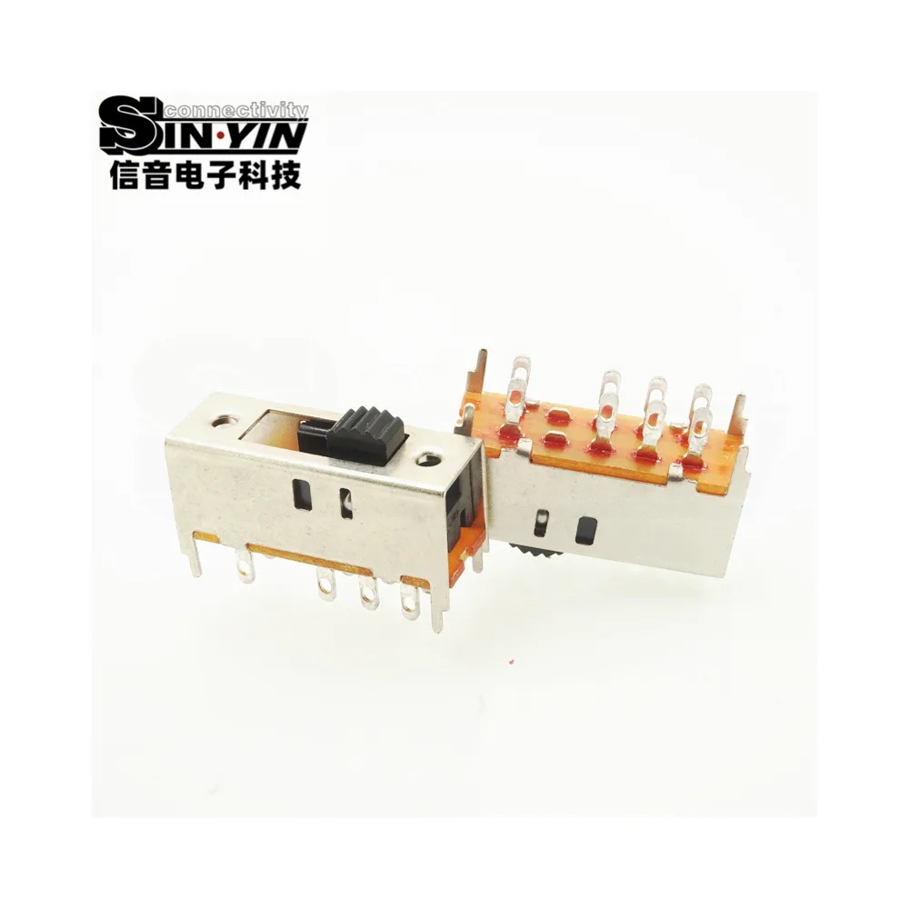 SS-23H03 直柄拨动开关 直插安装｜PCB板载控制与档位选择-5