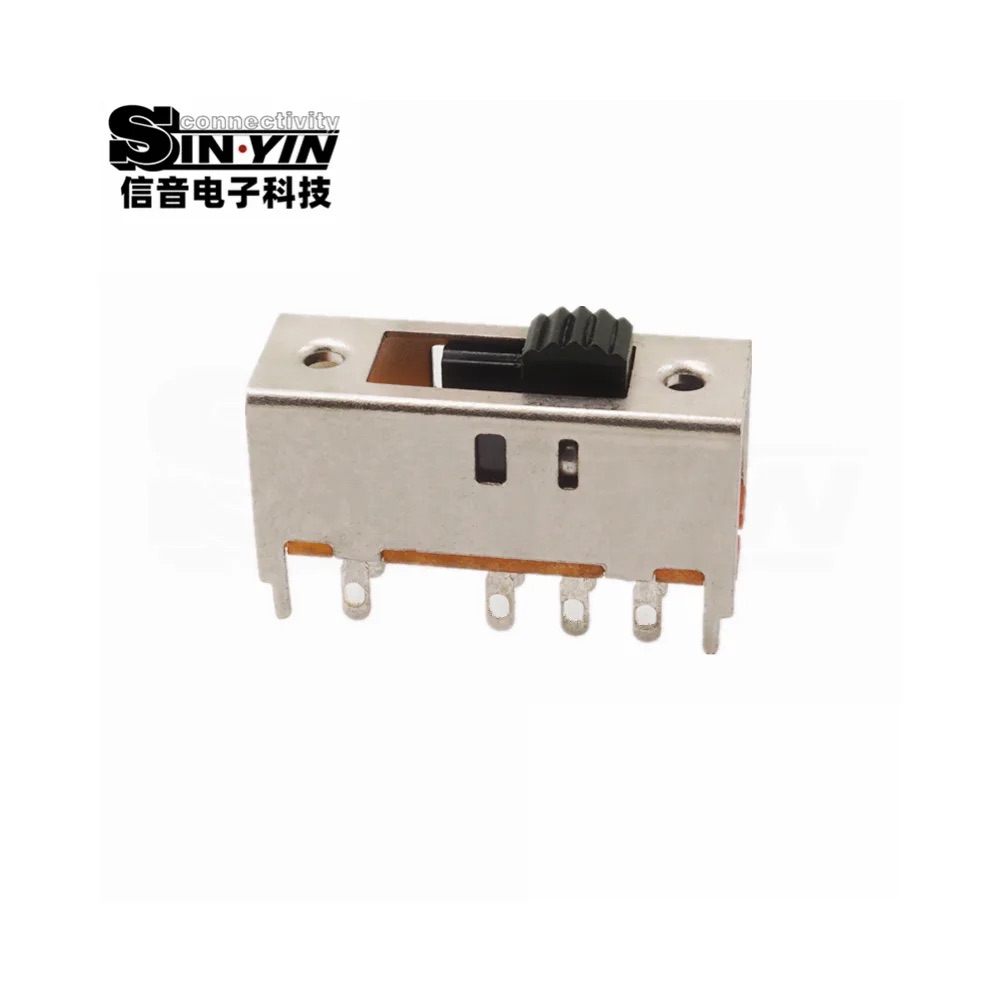 SS-23H03 直柄拨动开关 直插安装｜PCB板载控制与档位选择