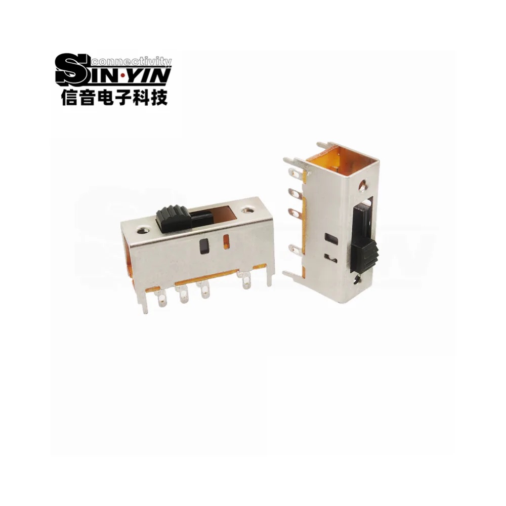 SS-23H03 直柄拨动开关 直插安装｜PCB板载控制与档位选择-2